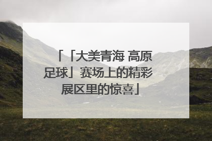 「大美青海 高原足球」赛场上的精彩 展区里的惊喜