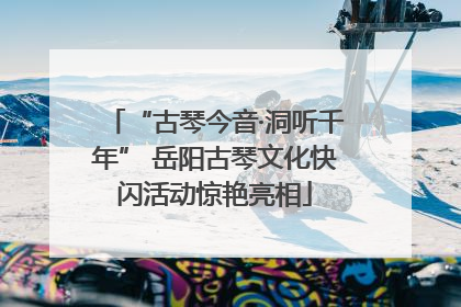 “古琴今音·洞听千年” 岳阳古琴文化快闪活动惊艳亮相
