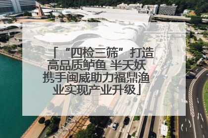 “四检三筛”打造高品质鲈鱼 半天妖携手闽威助力福鼎渔业实现产业升级