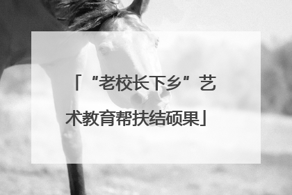 “老校长下乡”艺术教育帮扶结硕果