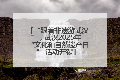 “跟着非遗游武汉”，武汉2025年“文化和自然遗产日” 活动开锣