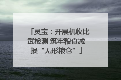 灵宝：开展机收比武检测 筑牢粮食减损“无形粮仓”