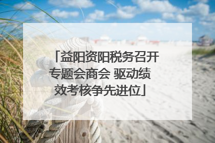 益阳资阳税务召开专题会商会 驱动绩效考核争先进位