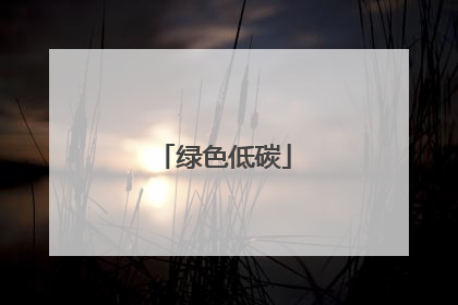 绿色低碳