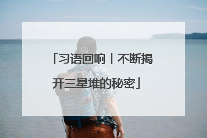 习语回响丨不断揭开三星堆的秘密