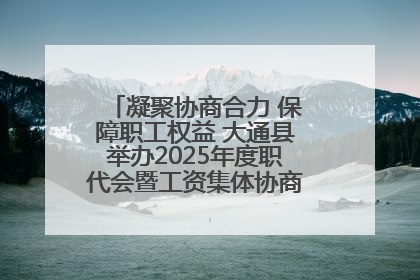 凝聚协商合力 保障职工权益 大通县举办2025年度职代会暨工资集体协商现场观摩交流活动