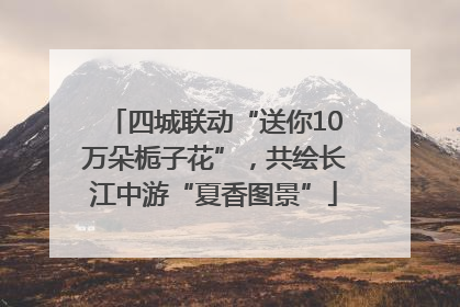 四城联动“送你10万朵栀子花”，共绘长江中游“夏香图景”