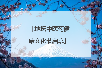 地坛中医药健康文化节启幕