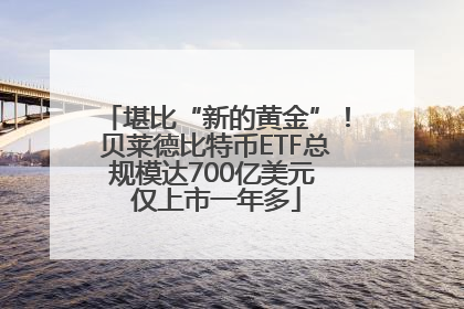堪比“新的黄金”！贝莱德比特币ETF总规模达700亿美元 仅上市一年多