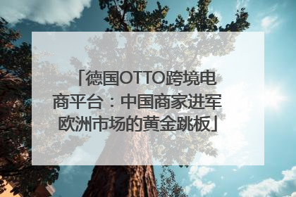 德国OTTO跨境电商平台：中国商家进军欧洲市场的黄金跳板