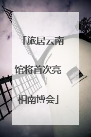 旅居云南馆将首次亮相南博会