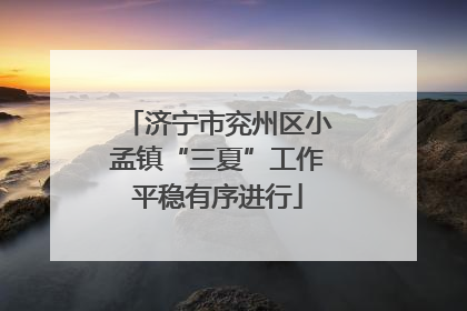 济宁市兖州区小孟镇“三夏”工作平稳有序进行