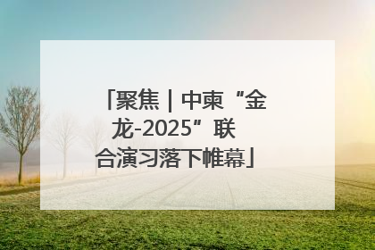 聚焦｜中柬“金龙-2025”联合演习落下帷幕