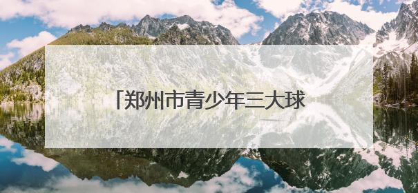 郑州市青少年三大球联赛排球比赛收官