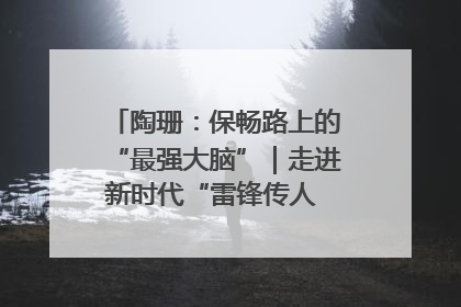 陶珊：保畅路上的“最强大脑”｜走进新时代“雷锋传人 长沙榜样”