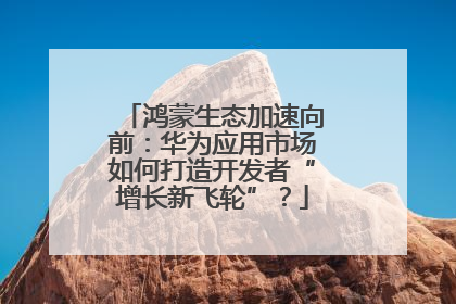 鸿蒙生态加速向前：华为应用市场如何打造开发者“增长新飞轮”？