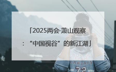 2025两会·萧山观察：“中国视谷”的新江湖
